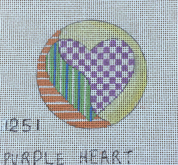Penny Macleod:PM1251 Purple Heart 3" rd 18m