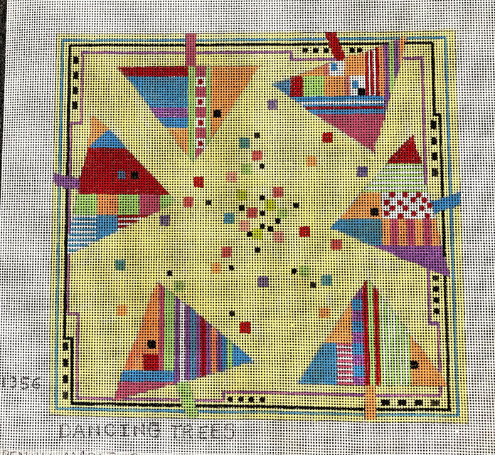 Penny Macleod:PM1356 Dancing Trees 11x11 13M