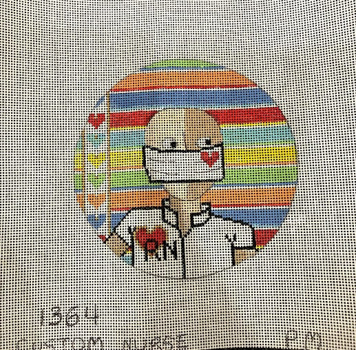 Penny Macleod:PM1364 Custom Nurse 5 inch roun