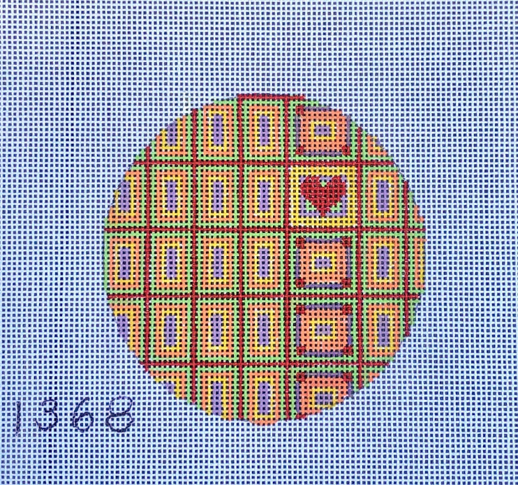 Penny Macleod:PM1368 3 1/4 rd orn 18M