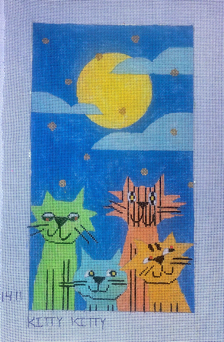 Penny Macleod:PM1411 Kitty Kitty 6x11 18M