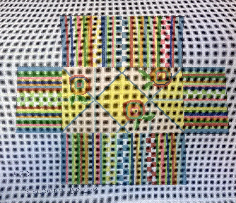 Penny Macleod:PM1420 3 Flower Brick