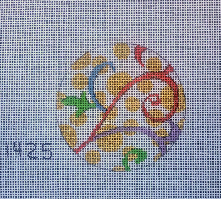 Penny Macleod:PM1425 3" rd orn 3" 18M