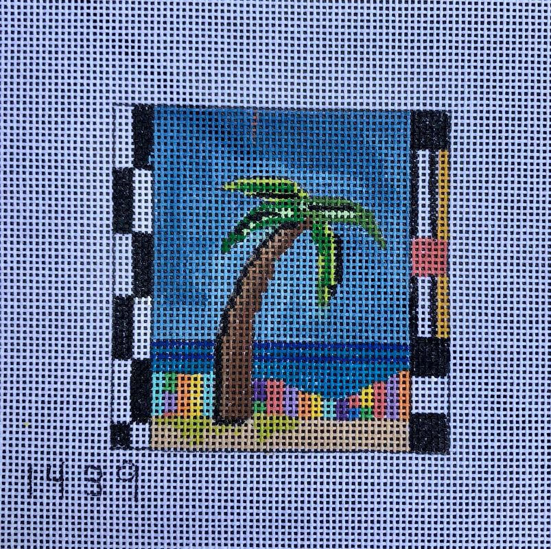 Penny Macleod:PM1439 3" sq Coaster 18M