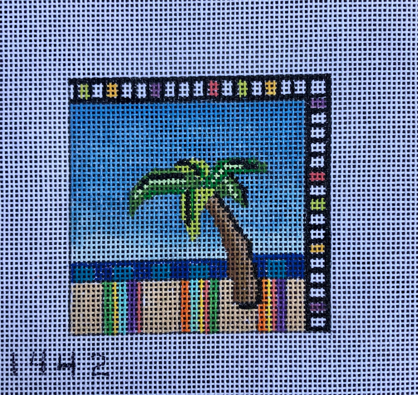 Penny Macleod:PM1442 3" sq Coaster 18M