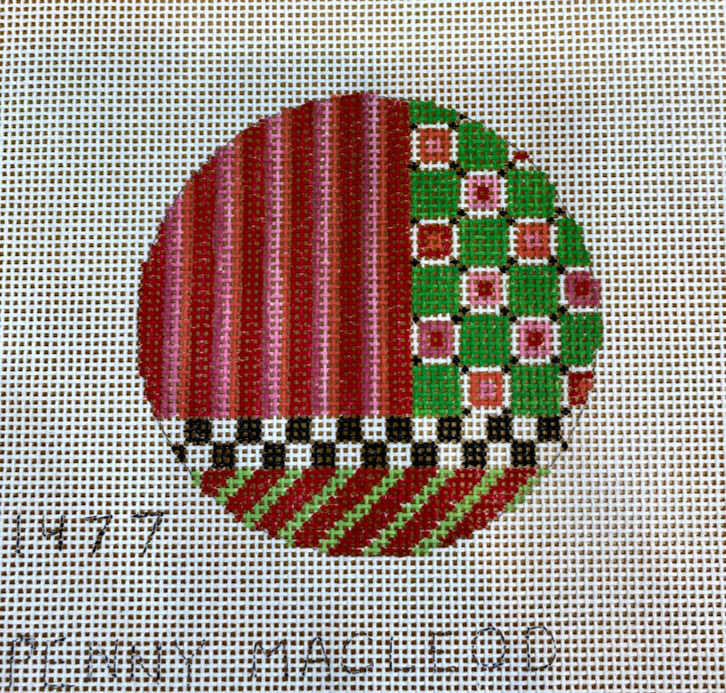 Penny Macleod:PM1477 Ornament 4" Round 13m