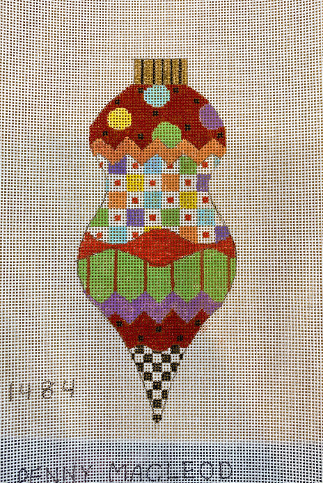 Penny Macleod:PM1484 Ornament 3x7 18m