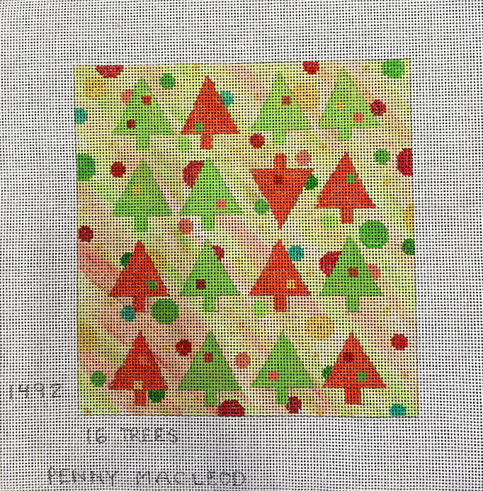 Penny Macleod:PM1492 16 Trees 7 x 8 1/2 13m