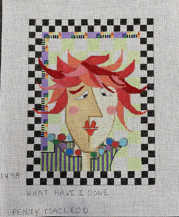 Penny Macleod:PM1498 What Have I Done 8 1/2x1