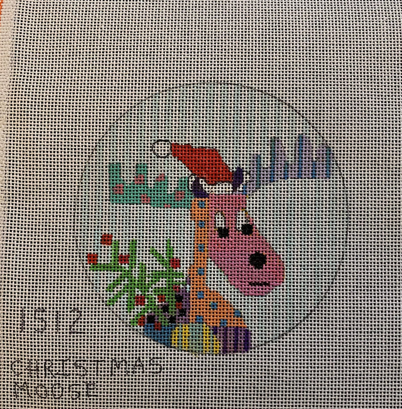 Penny Macleod:PM1512 Christmas Moose Ornament