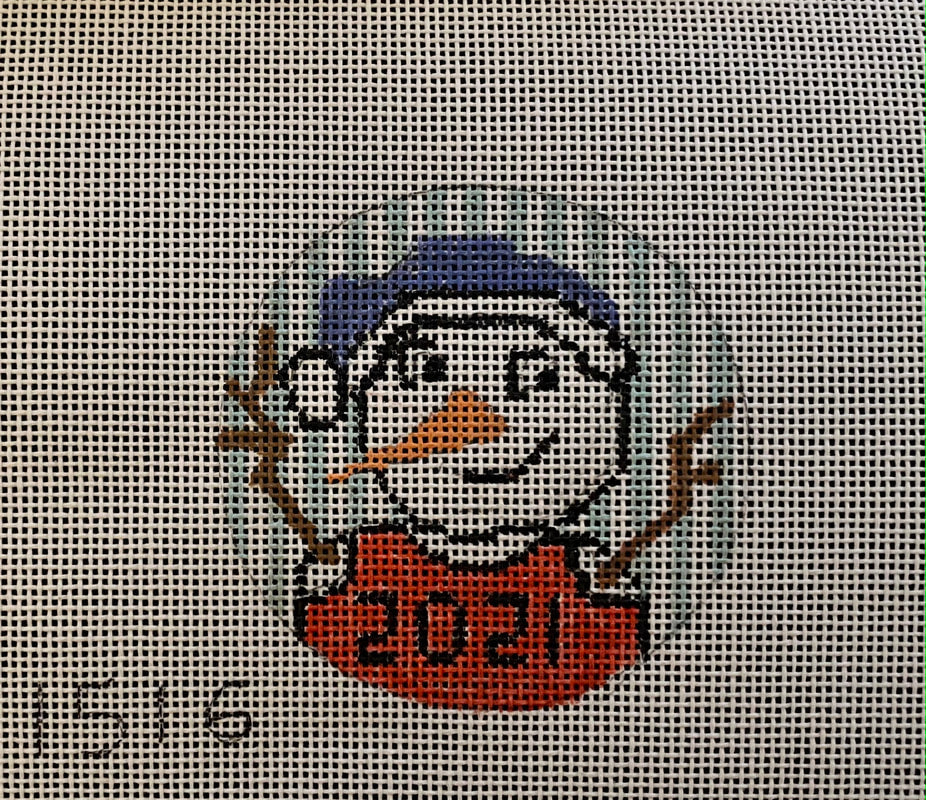 Penny Macleod:PM1516 2021 Snowman 3 rd 18M