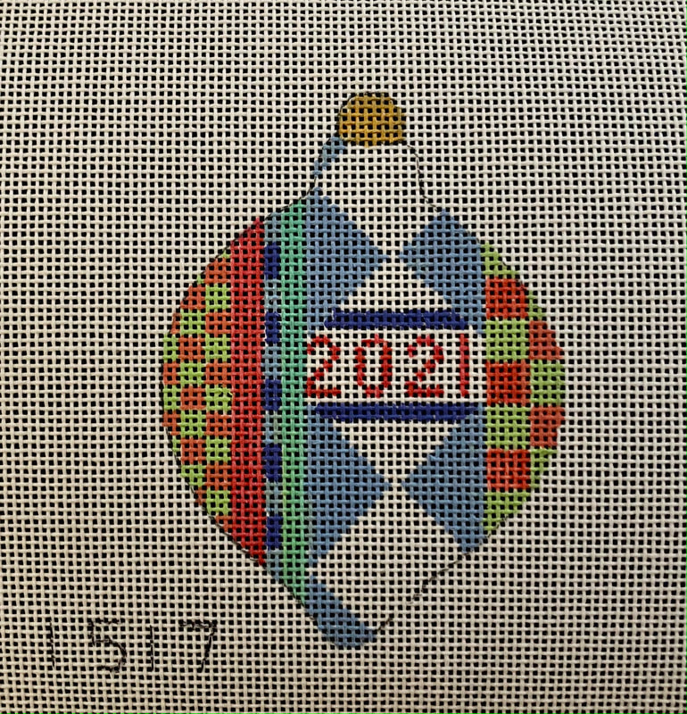 Penny Macleod:PM1517 2021 Ornament 3 rd 18M