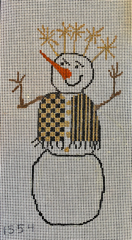 Penny Macleod:PM1554 Snowman 4x7 18M