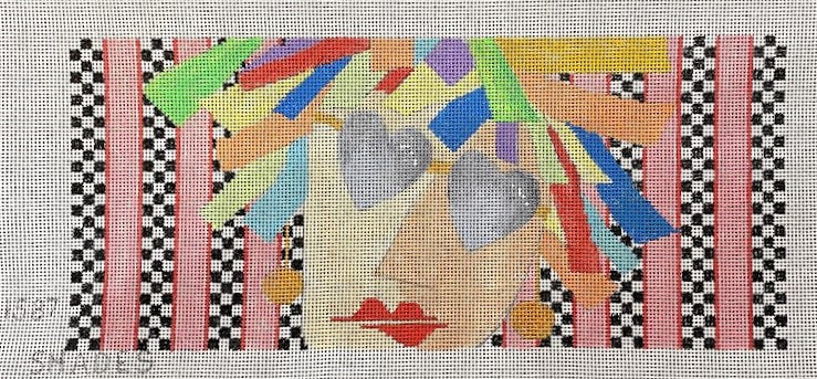 Penny Macleod:PM1587 Shades  6 1/4"x14 1/4" 1