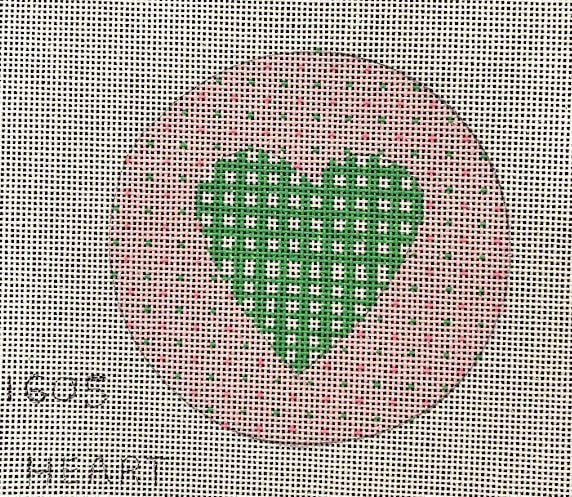 Penny Macleod:PM1605 Heart Rd 4"round 18m