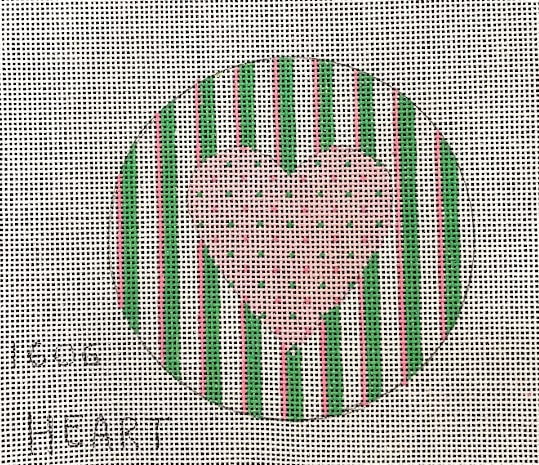 Penny Macleod:PM1606 Heart Rd 4" round 18m