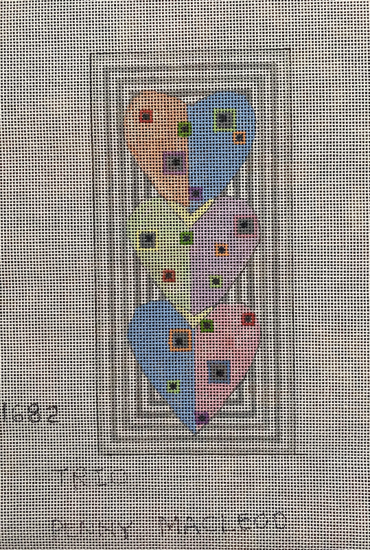 Penny Macleod:PM1682 Trio Glasses 3 1/2 x7" 1