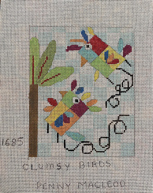 Penny Macleod:PM1685 Clumsy Birds 5 3/4 x7 13