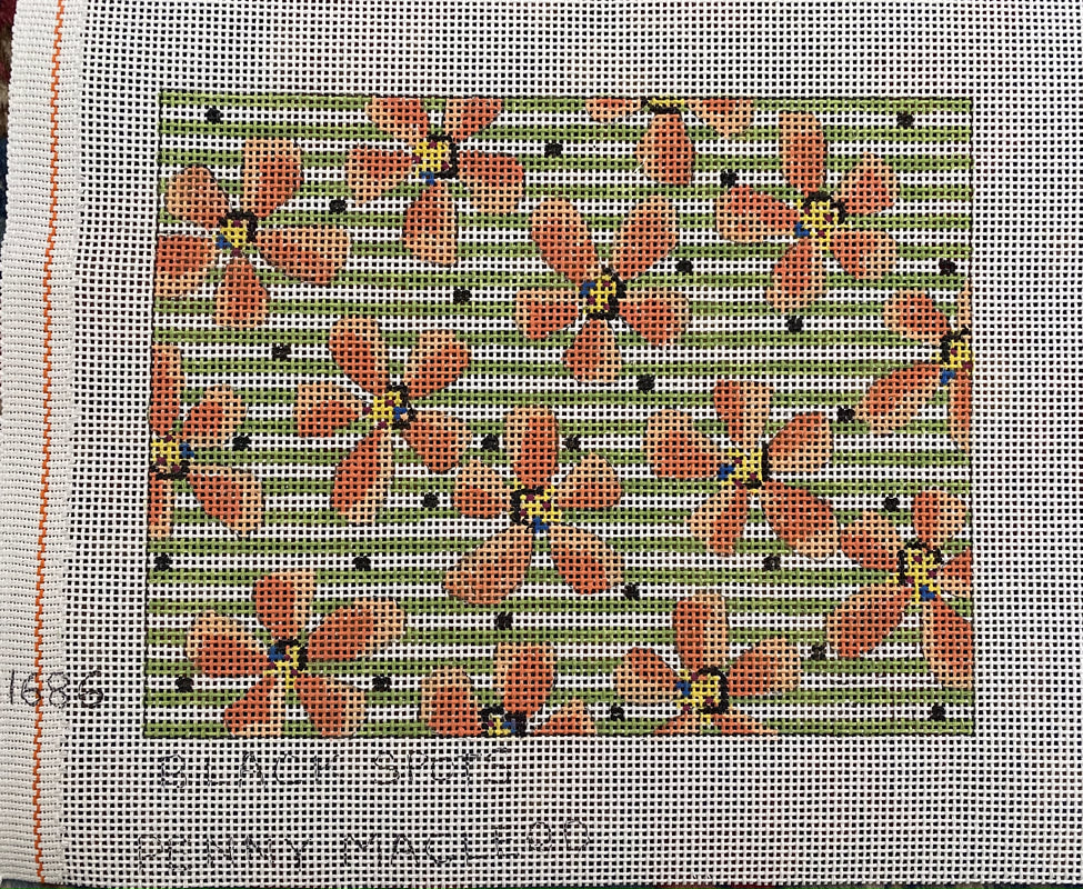 Penny Macleod:PM1686 Black Spots 8 1/4 x 6 1/