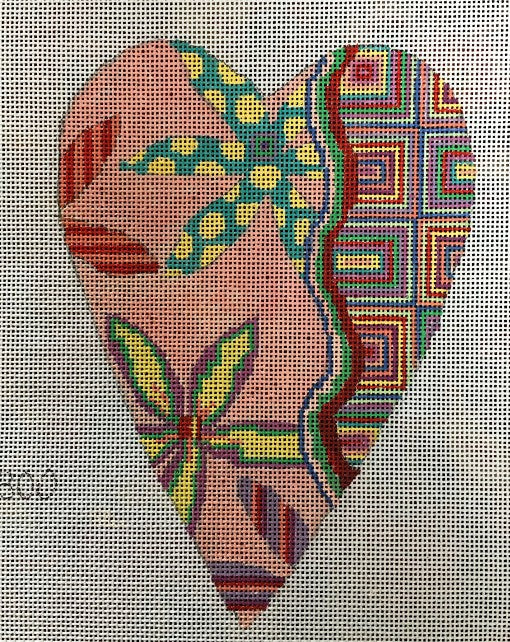 Penny Macleod:PM300 Heart Ornament 7"