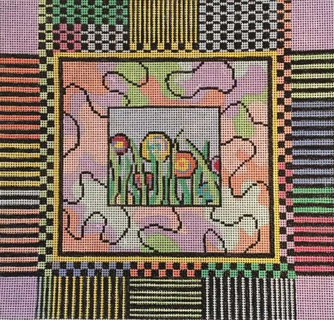 Penny Macleod:PM370 Rainbow 10 1/4 x 10 3/4 1