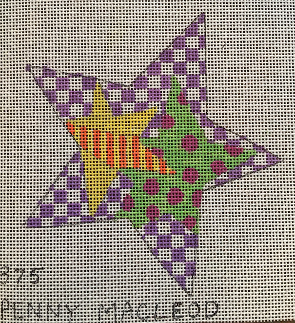 Penny Macleod:PM375 Star Ornament 4 1/2 18M