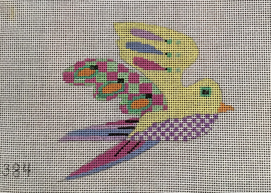 Penny Macleod:PM384 Bird Ornament 6x4 18M