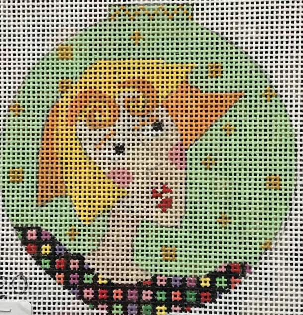 Penny Macleod:PM420 Rond Orn w/Girl 4 1/2 13M