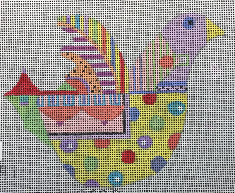 Penny Macleod:PM441 Yellow Bird 4x5 18M