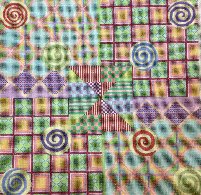 Penny Macleod:PM448 Dizzy Square 12x12 18M