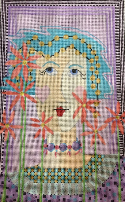 Penny Macleod:PM460 Diva on Lavendar 9 x 14 1