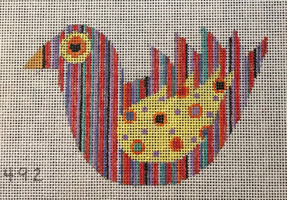 Penny Macleod:PM492 Bird Ornament 3 x 5, 18M