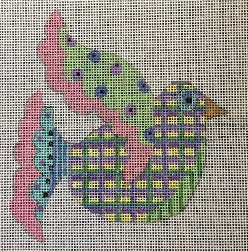 Penny Macleod:PM501 Bird Ornament 4 1/2x 5, 1