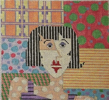 Penny Macleod:PM511 I Have No Wine 8 3/4 x 8