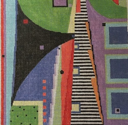 Penny Macleod:PM522 Stairs to Something 12x 1
