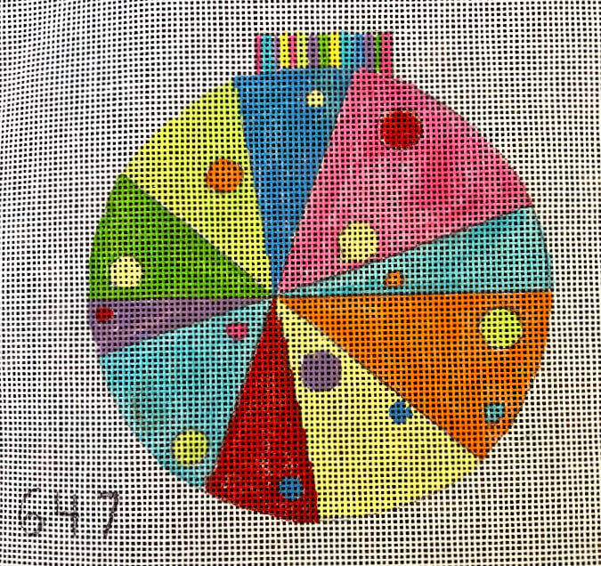 Penny Macleod:PM647 Round Orn 4 1/2" 18M