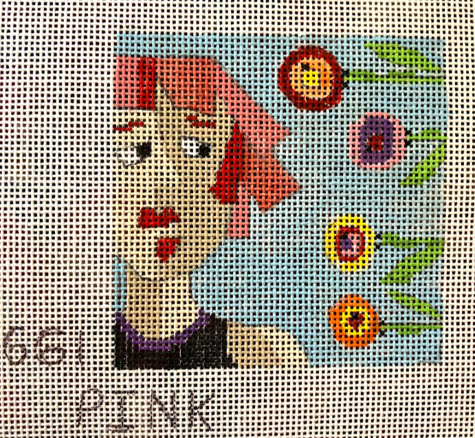 Penny Macleod:PM661 Coaster Pink 3x3 18M