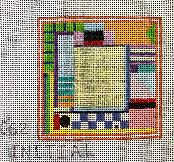 Penny Macleod:PM662 Coaster Intial 3x3 18M