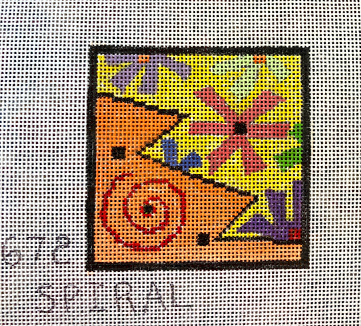 Penny Macleod:PM672 Coaster Spiral 3x3 18M