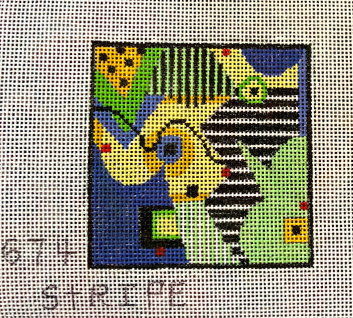 Penny Macleod:PM674 Coaster Stripe 3x3 18M