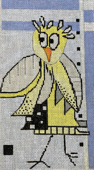 Penny Macleod:PM748 Uh Owl 8 1/4 x 4 1/4 18m