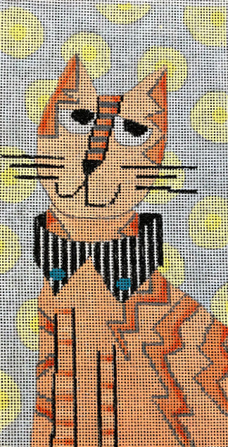 Penny Macleod:PM751 Tabby Cat 8 1/4 x 4 1/2 1