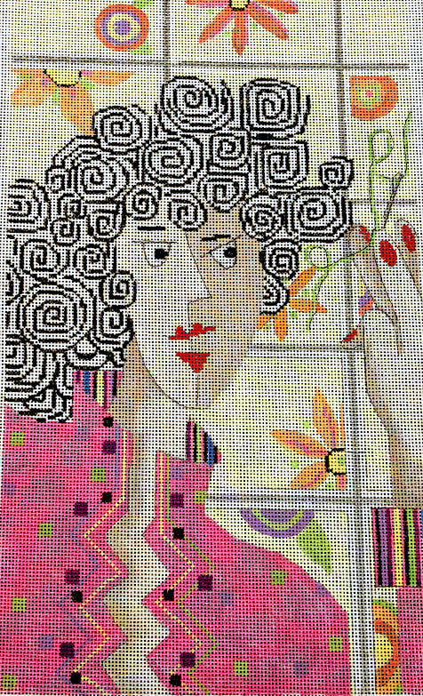 Penny Macleod:PM759 Carole, The Stitcher 12 x