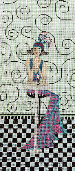 Penny Macleod:PM766 Irma at the Dance 8 x 18