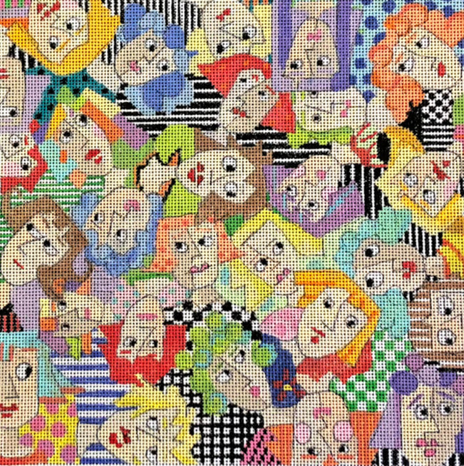 Penny Macleod:PM798 The Committee 8 1/4 x 8 1