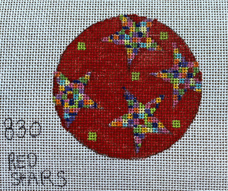Penny Macleod:PM830 Red Stars 3 Round 18m