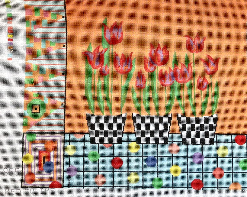 Penny Macleod:PM855 Red Tulips 12 1/2x16 13M
