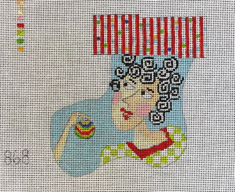 Penny Macleod:PM868 Ornament Mini Sock 5x5, 1