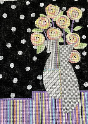 Penny Macleod:PM936 Gray Vase 10x13 1/2 18M