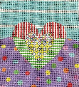 Penny Macleod:PM953 Fun Heart 6 3/4 x 7 1/2 1